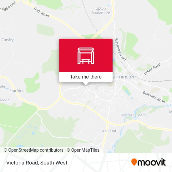 Victoria Road map