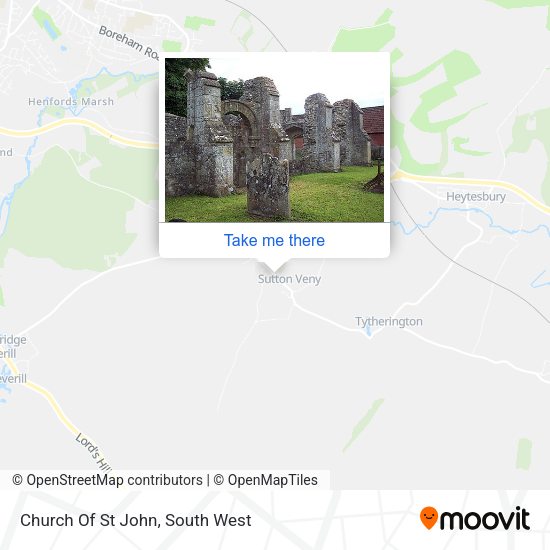 Church Of St John map
