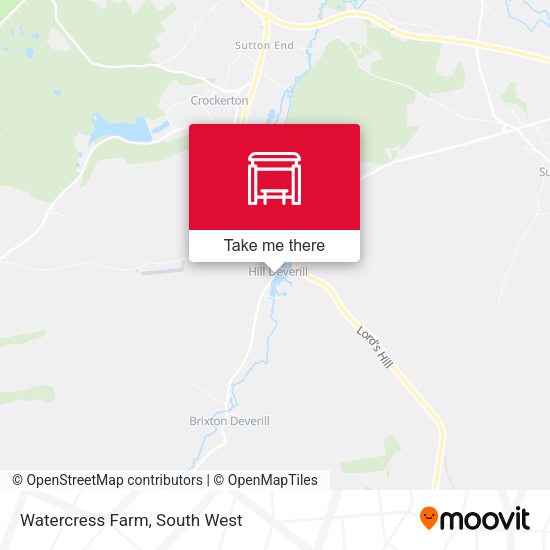 Watercress Farm map