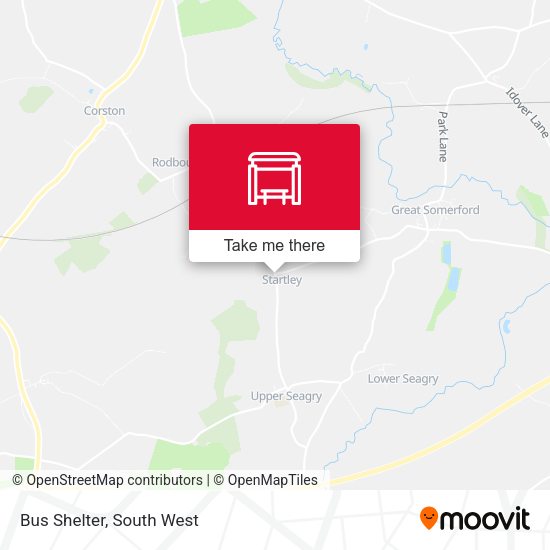 Bus Shelter map