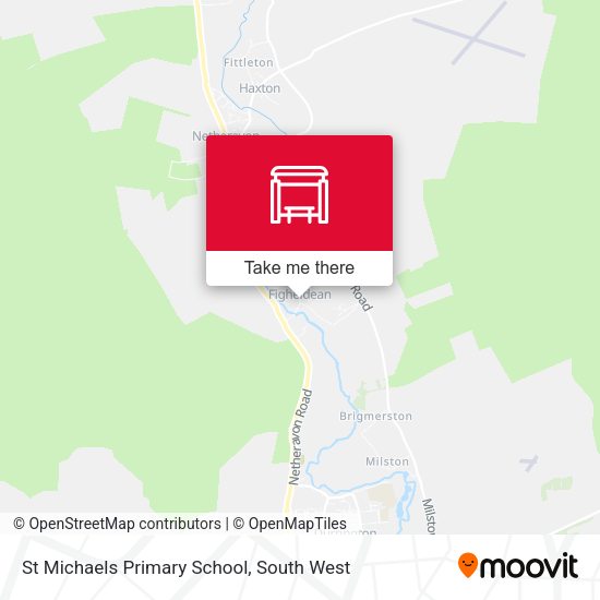 St Michaels Primary School map