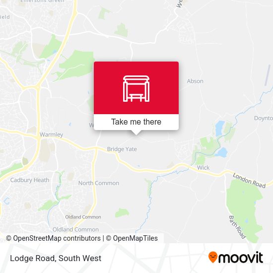 Lodge Road map