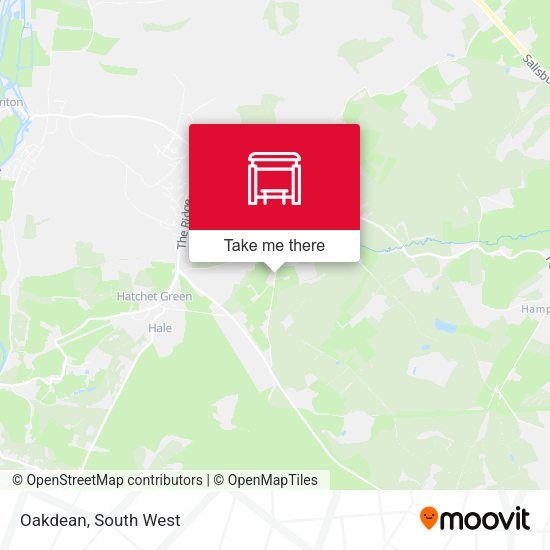 Oakdean map