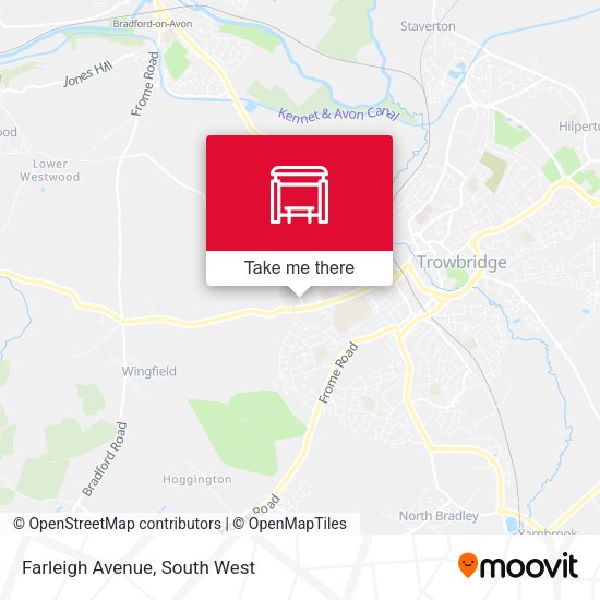 Farleigh Avenue map