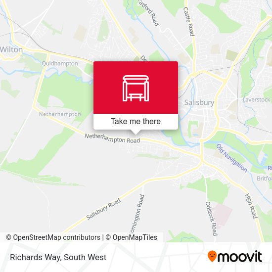 Richards Way map