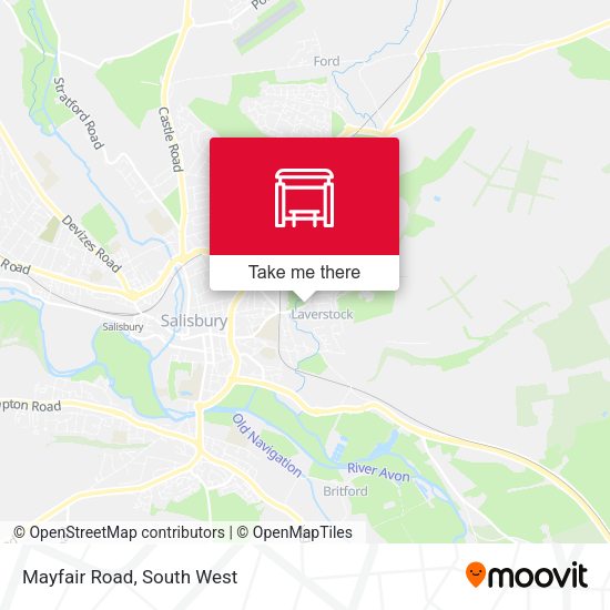 Mayfair Road map