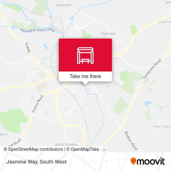 Jasmine Way map