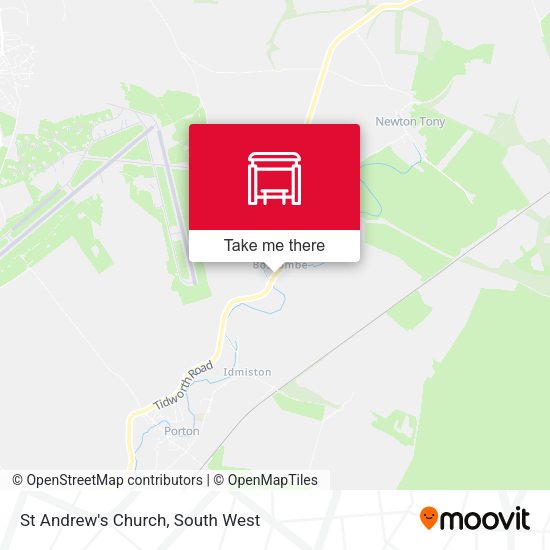 St Andrew's Church map