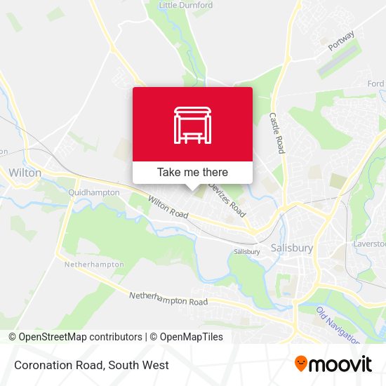 Coronation Road map