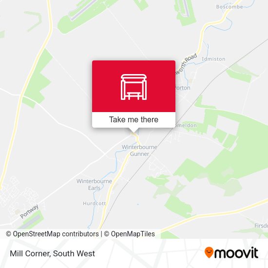 Mill Corner map
