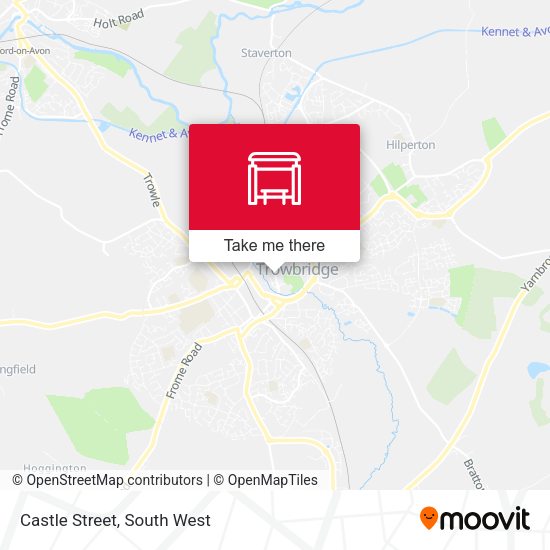 Castle Street map