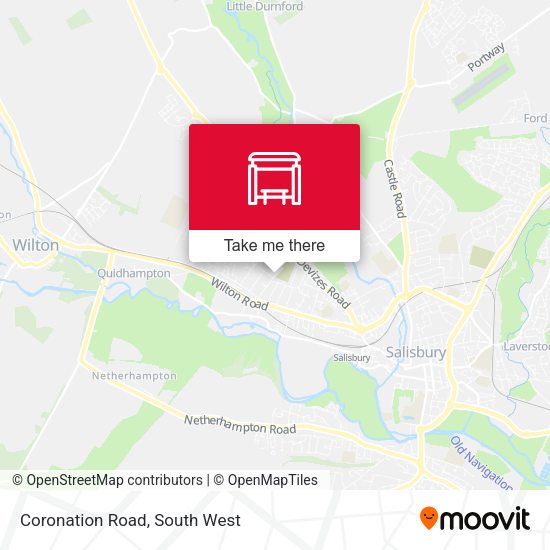 Coronation Road map