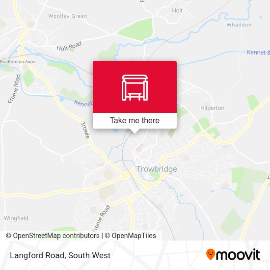 Langford Road map