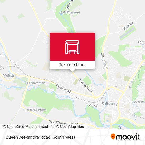 Queen Alexandra Road map
