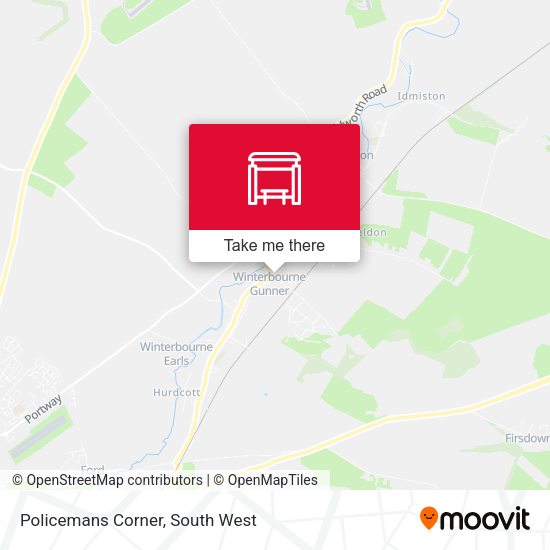 Policemans Corner map