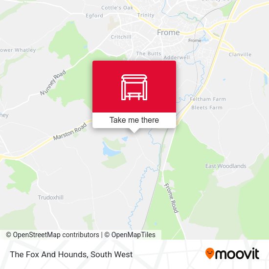 The Fox And Hounds map