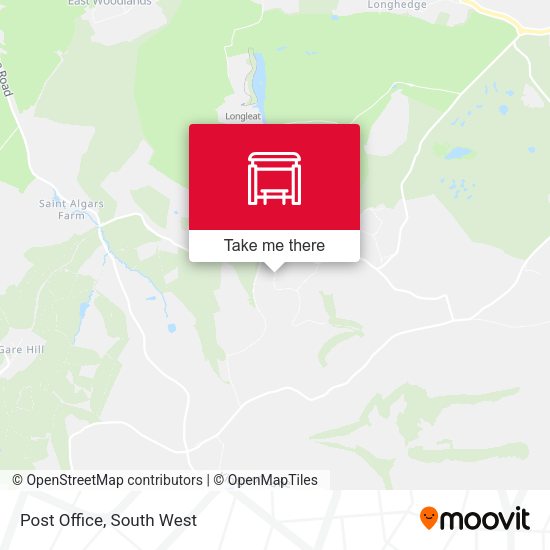 Post Office map