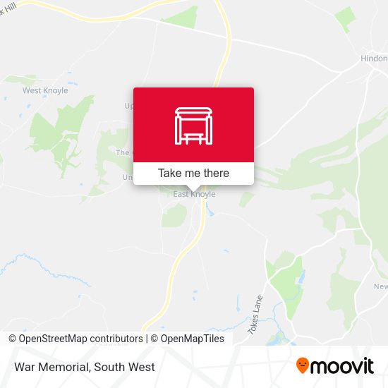 War Memorial map