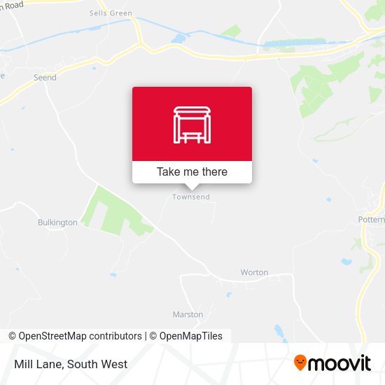 Mill Lane map