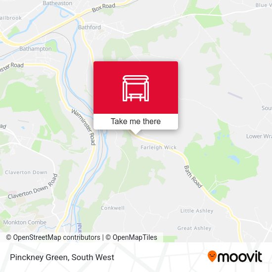 Pinckney Green map