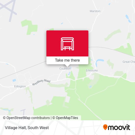 Village Hall map