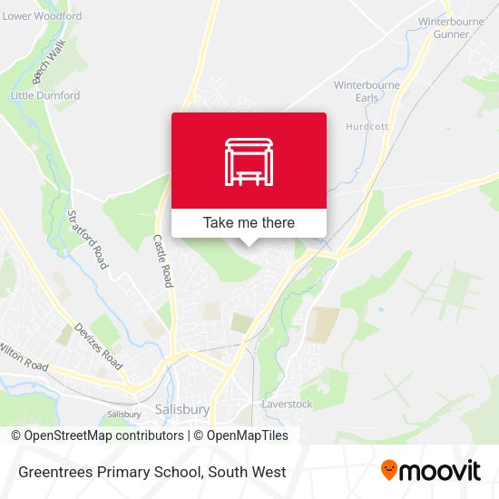 Greentrees Primary School map