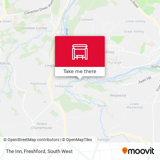 The Inn, Freshford map