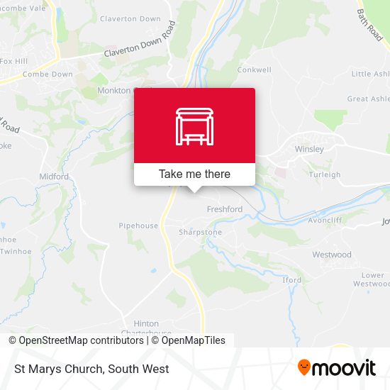 St Marys Church map