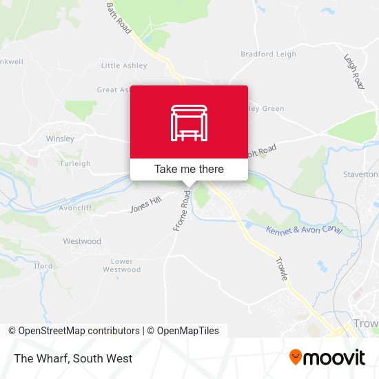The Wharf map