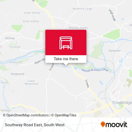 Southway Road East map