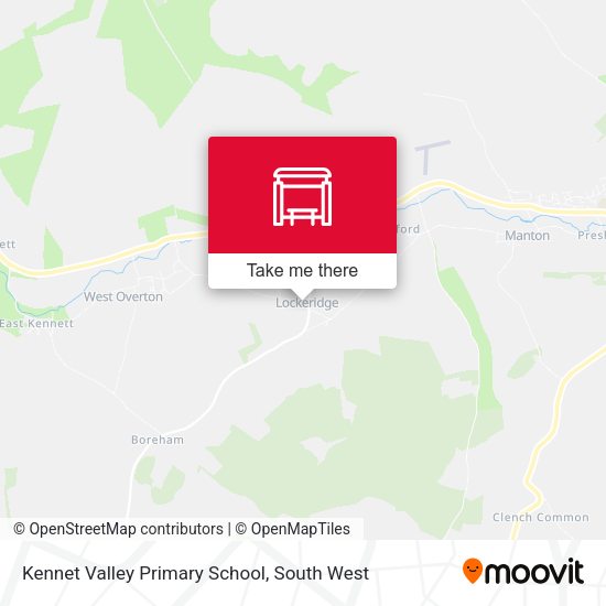 Kennet Valley Primary School map