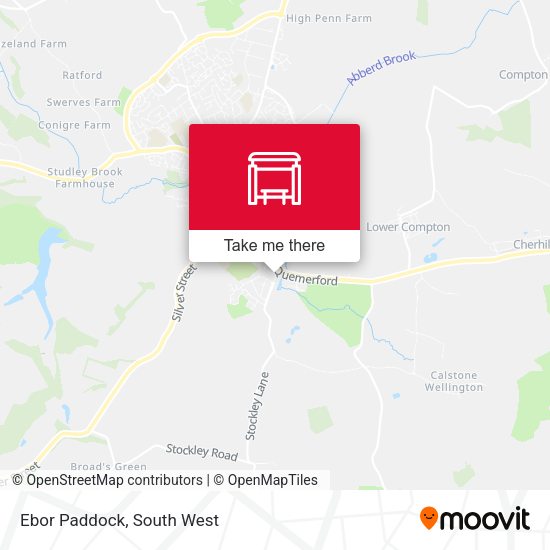 Ebor Paddock map