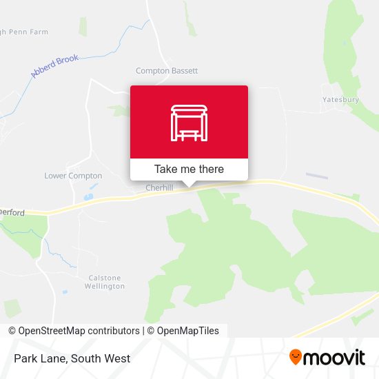 Park Lane map