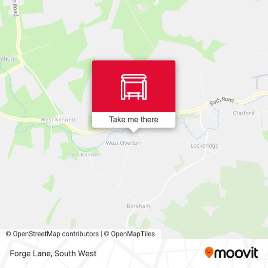 Forge Lane map