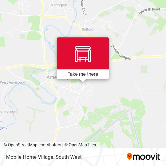 Mobile Home Village map