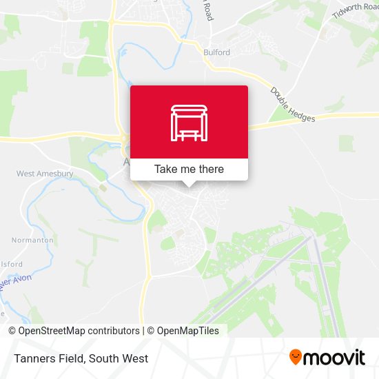 Tanners Field map