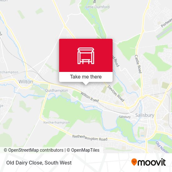 Old Dairy Close map