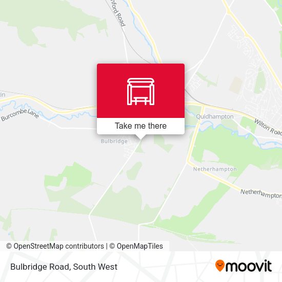Bulbridge Road map