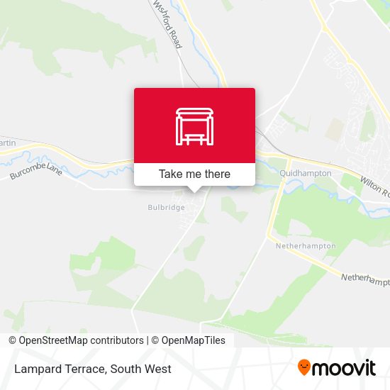Lampard Terrace map