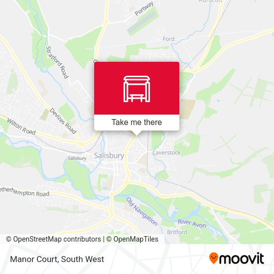 Manor Court map