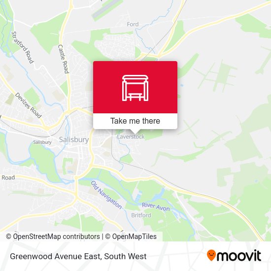 Greenwood Avenue East map