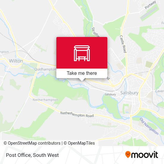 Post Office map