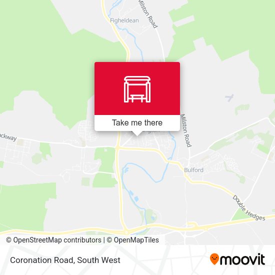 Coronation Road map