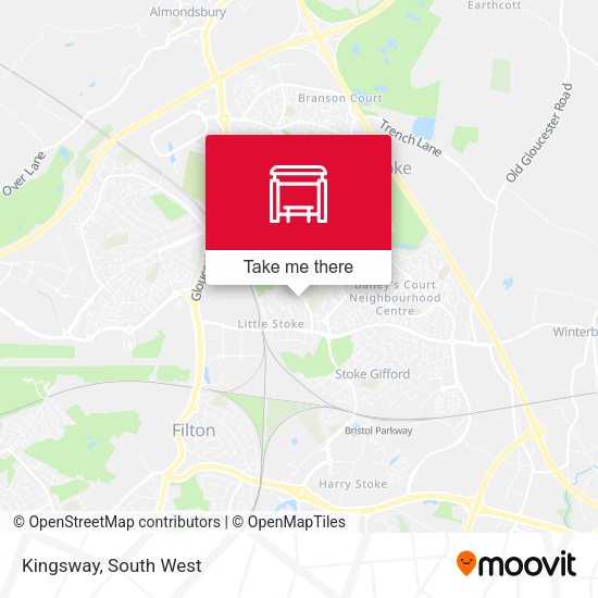Kingsway map