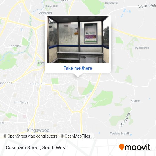 Cossham Street map