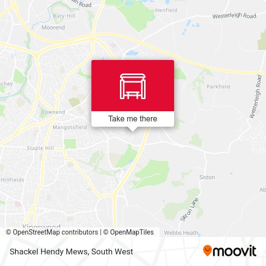 Shackel Hendy Mews map