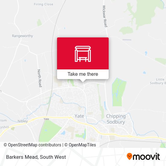 Barkers Mead map