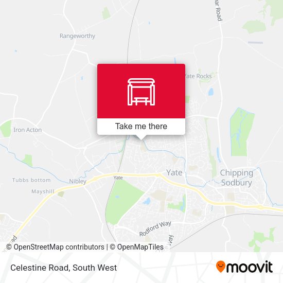 Celestine Road map