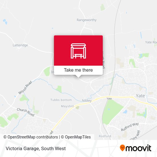 Victoria Garage map