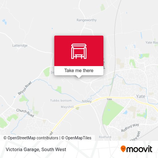 Victoria Garage map
